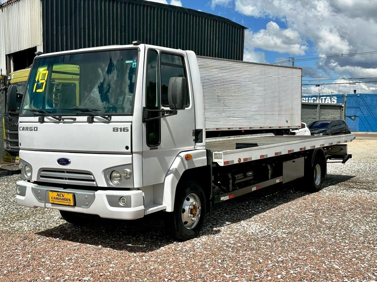 FORD CARGO 816 2019 PLATAFORMA GUINCHO