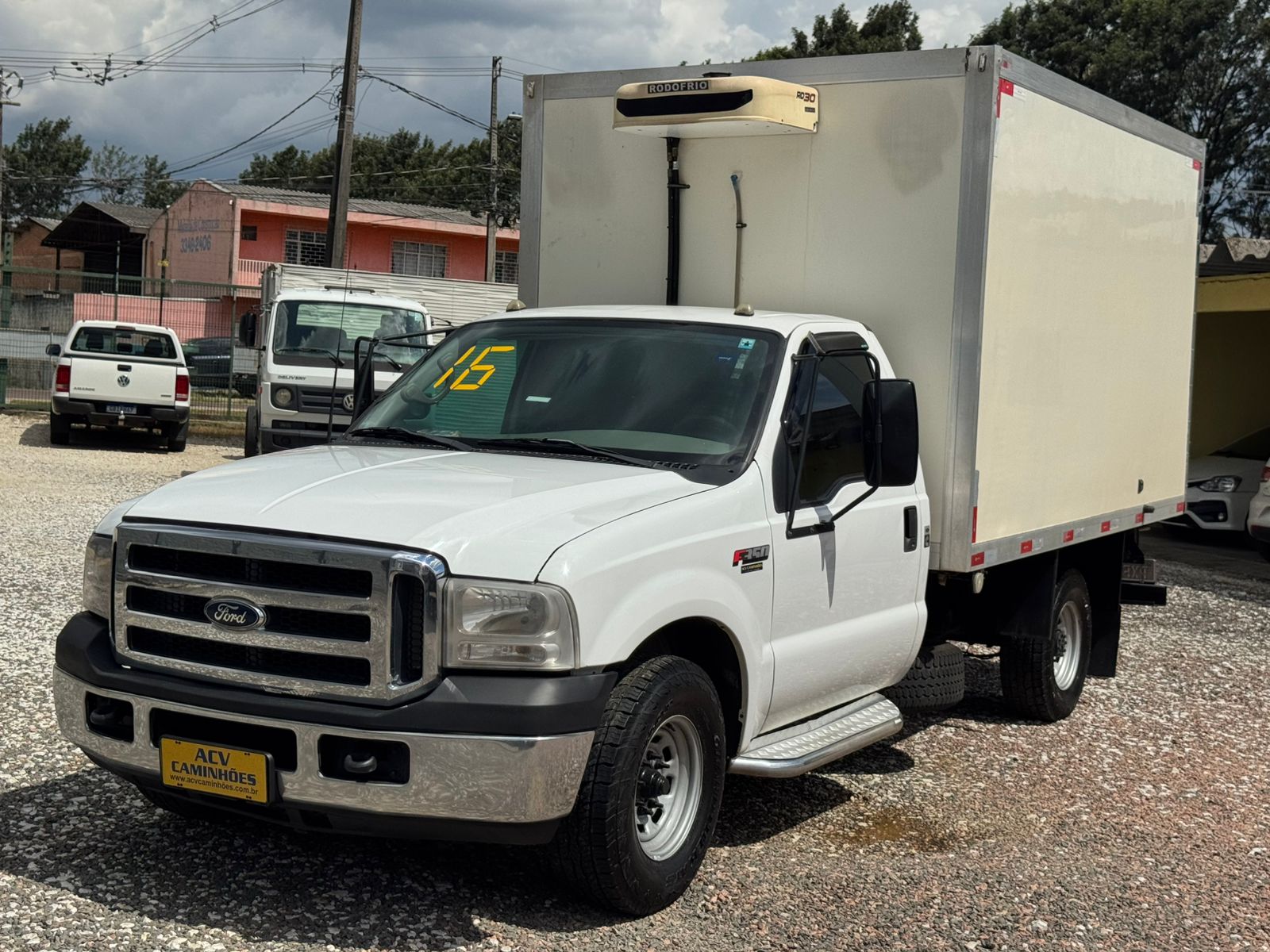 F-350 2016 BAÚ REFRIGERADO